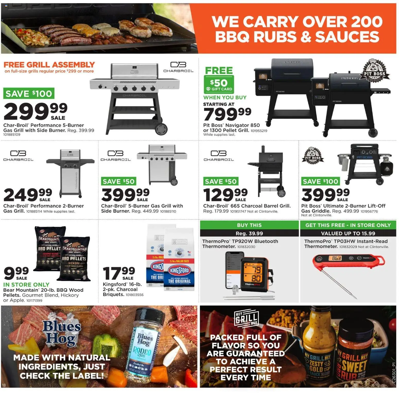 Mills Fleet Farm Weekly Ad - valid from 07/20/2026 | Page: 23 | Products: Sauce, Grill