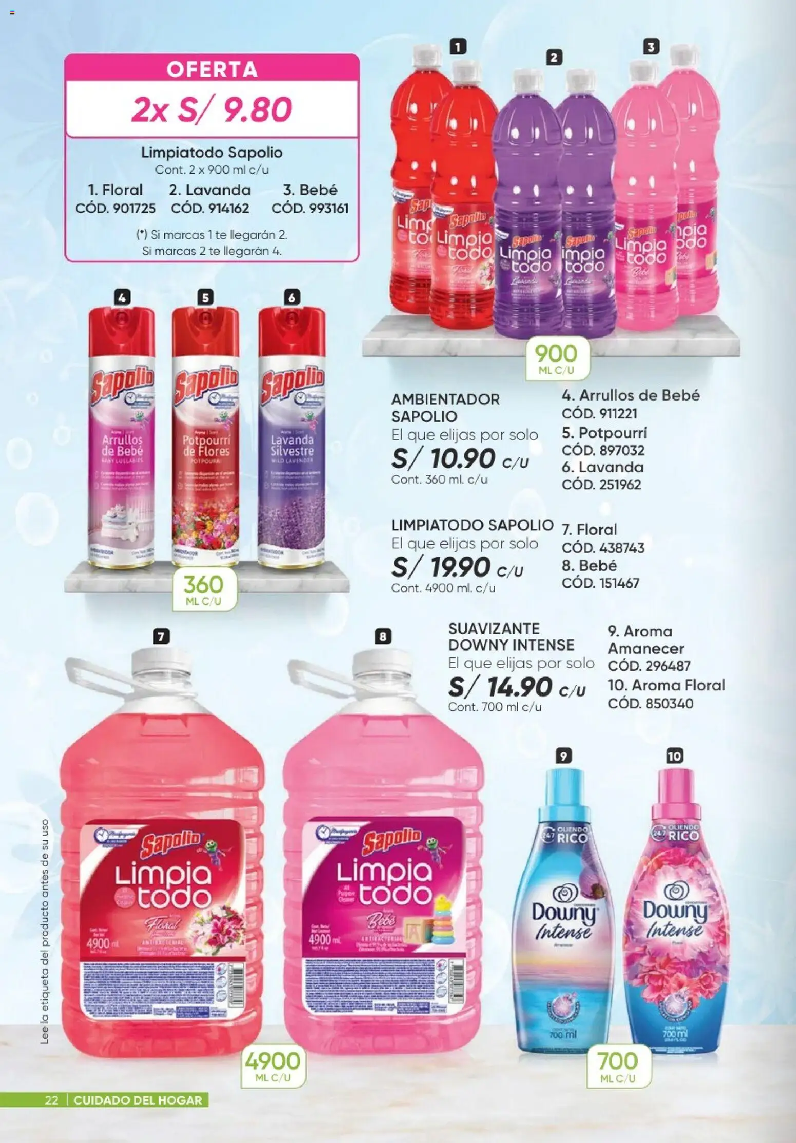 Catálogo Azzorti válido desde 20/09/2026 | Página: 22 | Productos: Té, Flores