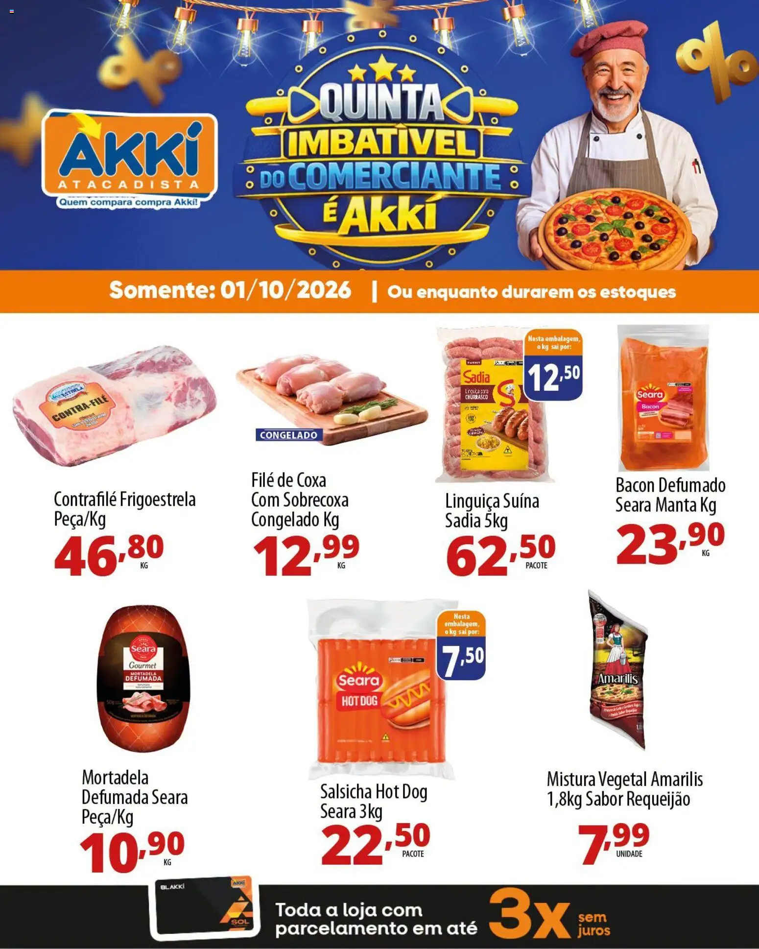 Akki Atacadista Folheto - válido de 01/10/2026 | Página: 1
