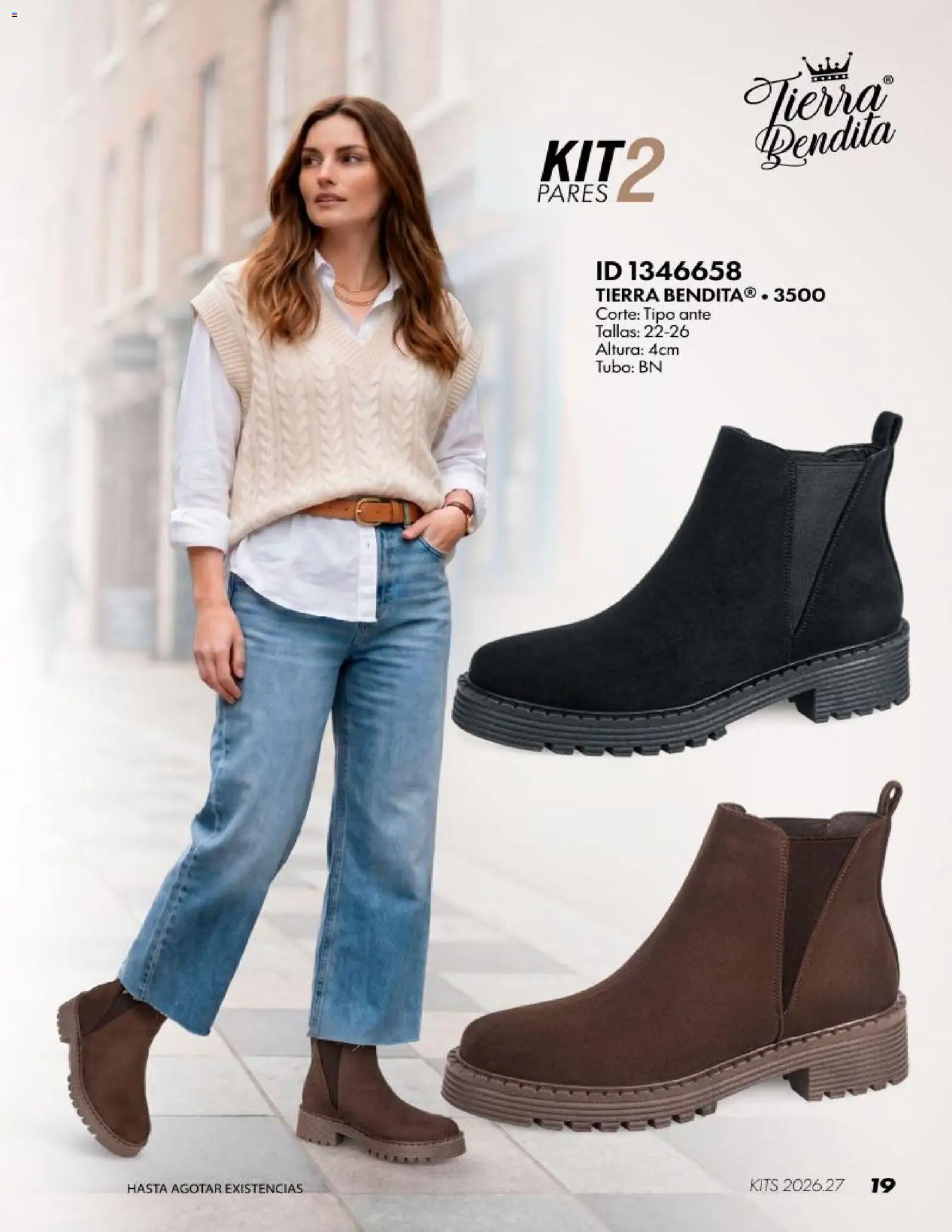 Nuevas ofertas de Price Shoes válidas en toda la República Mexicana desde el 20/10/2026. ¡Encuentra las mejores ofertas en Price Shoes catálogo Kit´s! | Página: 19