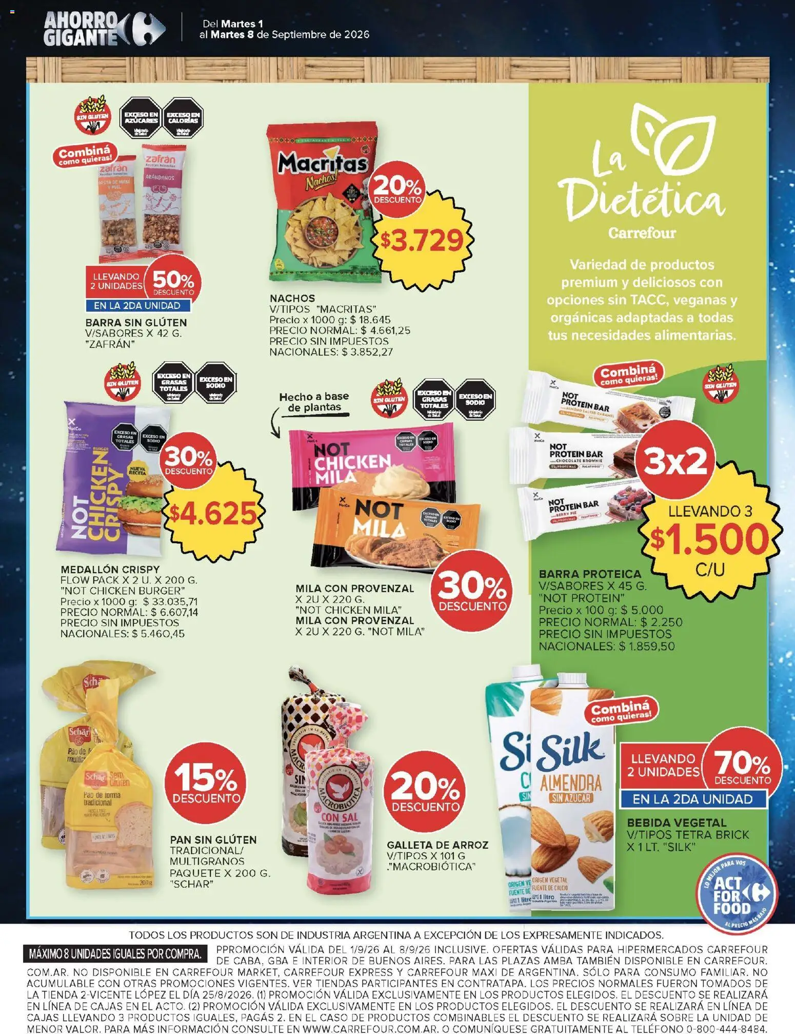 Carrefour - Carrefour Hiper │ válido desde el 01/09/2026 | Página: 20 | Productos: Miel, Sal, Pan, Provenzal