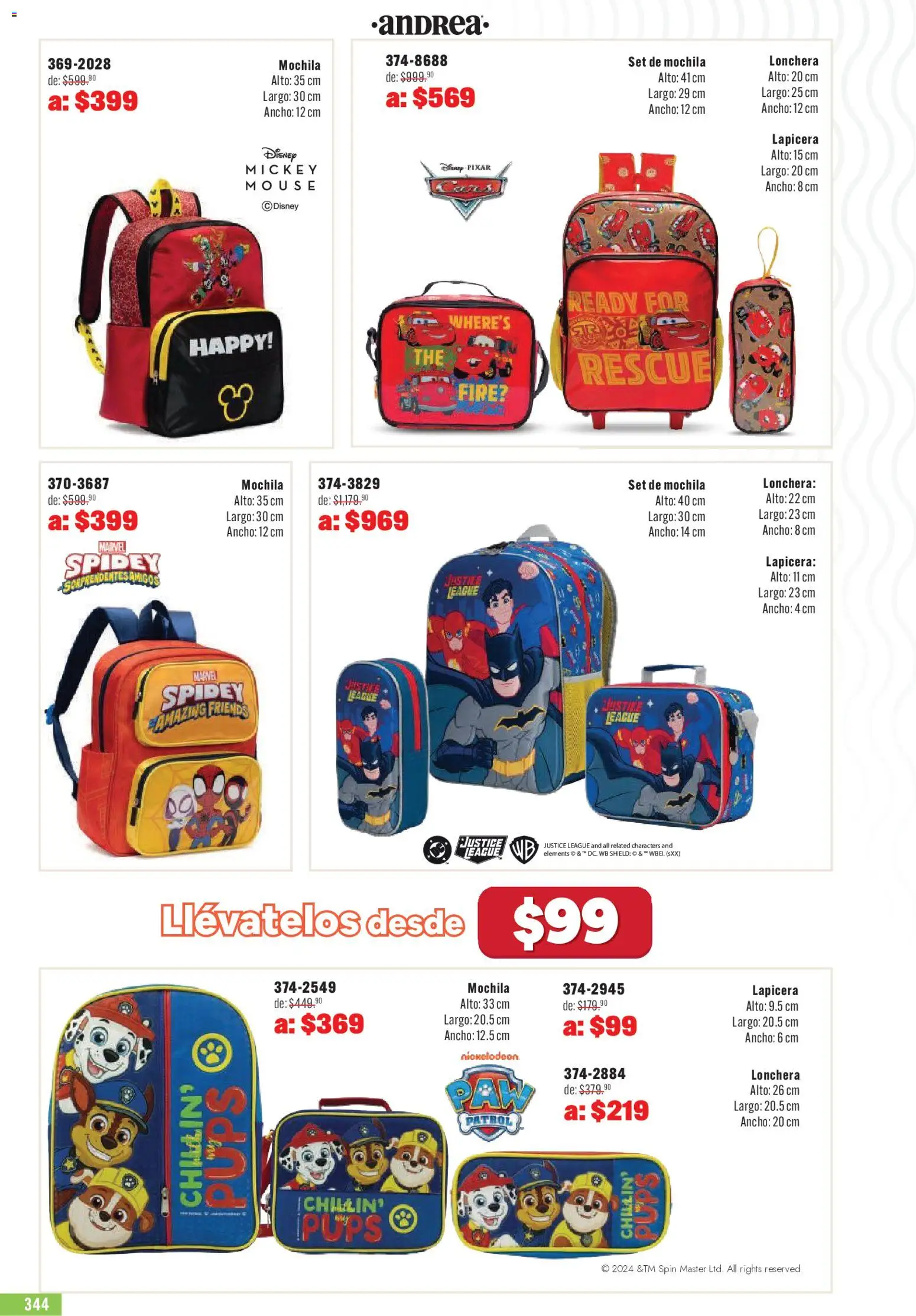 Nuevas ofertas de Andrea válidas en toda la República Mexicana desde el 03.05.2026. ¡Encuentra las mejores ofertas en Andrea catálogo Outlet! | Página: 344 | Productos: Mochila, Mouse