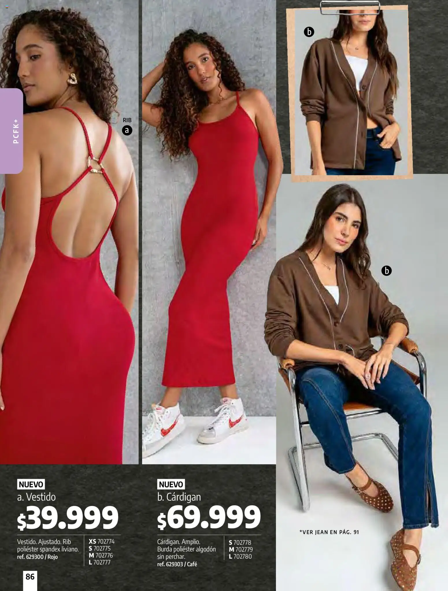 Pacifika revista - valida desde el 01.03.2026 | Página: 88 | Productos: Algodón, Jean, Vestido, Café