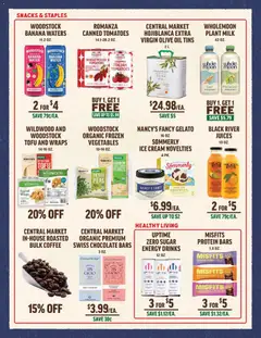 Preview of Central Market weekly ads valid from 07/08/2026 | Page: 5 | Products: Coffee, Vegetables, Sugar, Mango