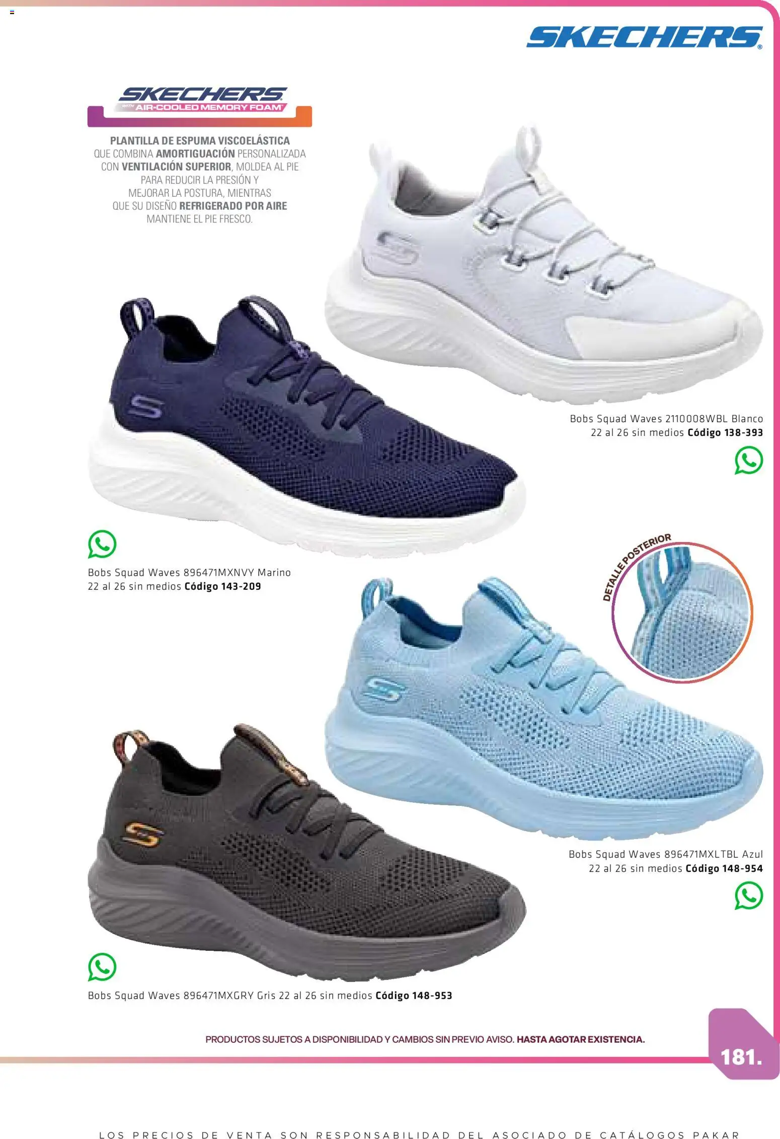 Nuevas ofertas de SC Pakar válidas en toda la República Mexicana desde el 28/08/2026. ¡Encuentra las mejores ofertas en SC Pakar catálogo Otoño! | Página: 181 | Productos: Espuma