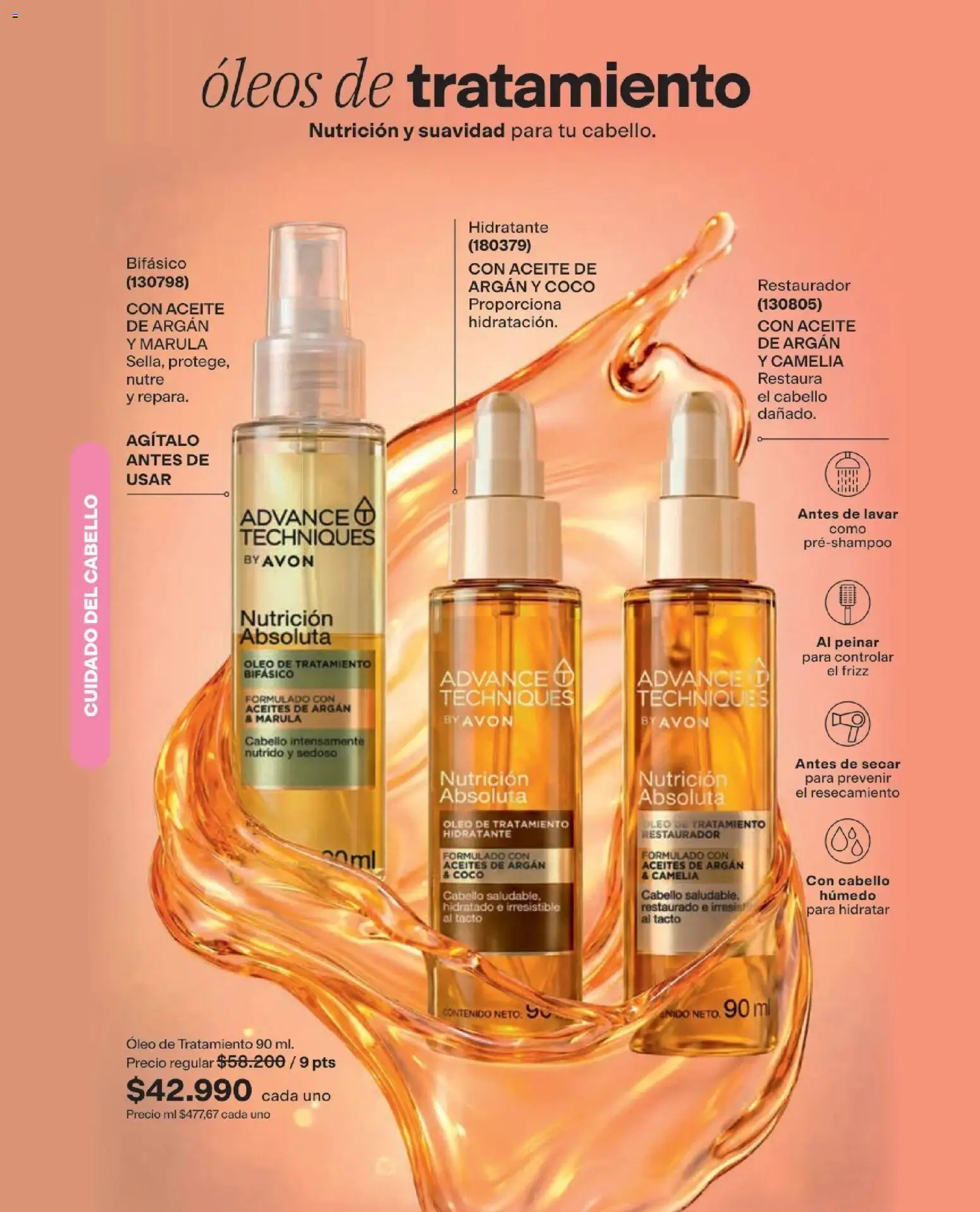 Avon revista - valida desde el 15/07/2026 | Página: 181 | Productos: Coco, Aceite