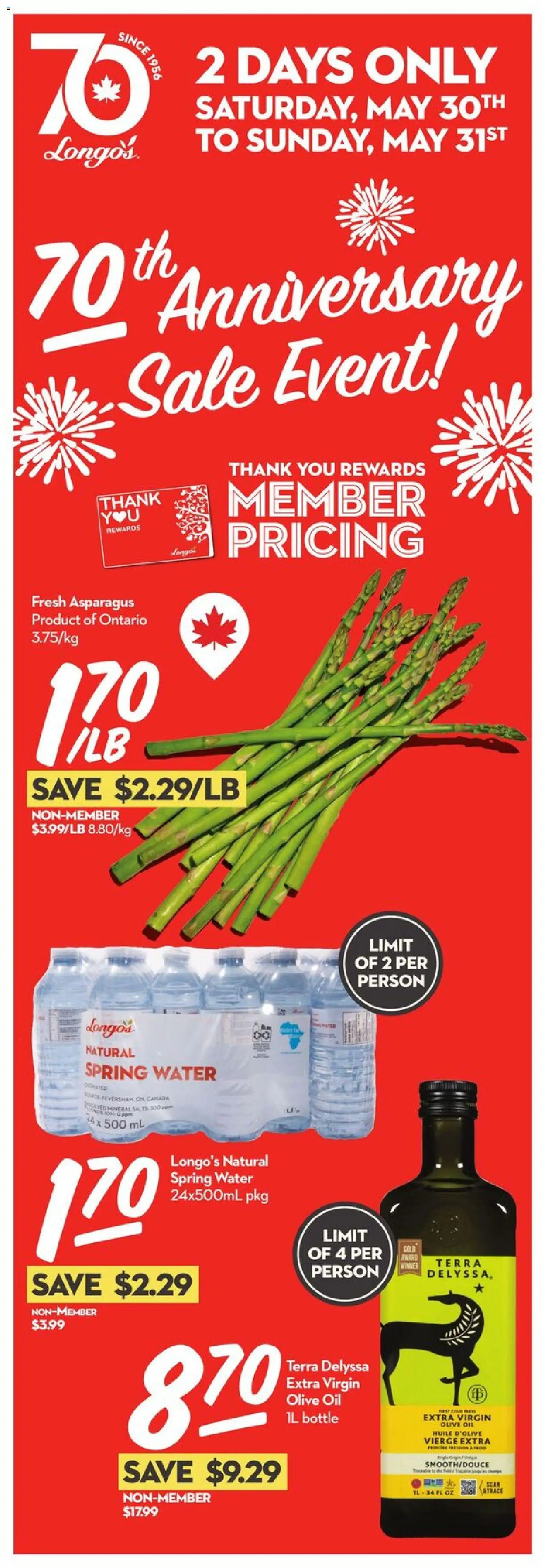 Longo's flyer valid from 28.05.2026 | Page: 3 | Products: Oil