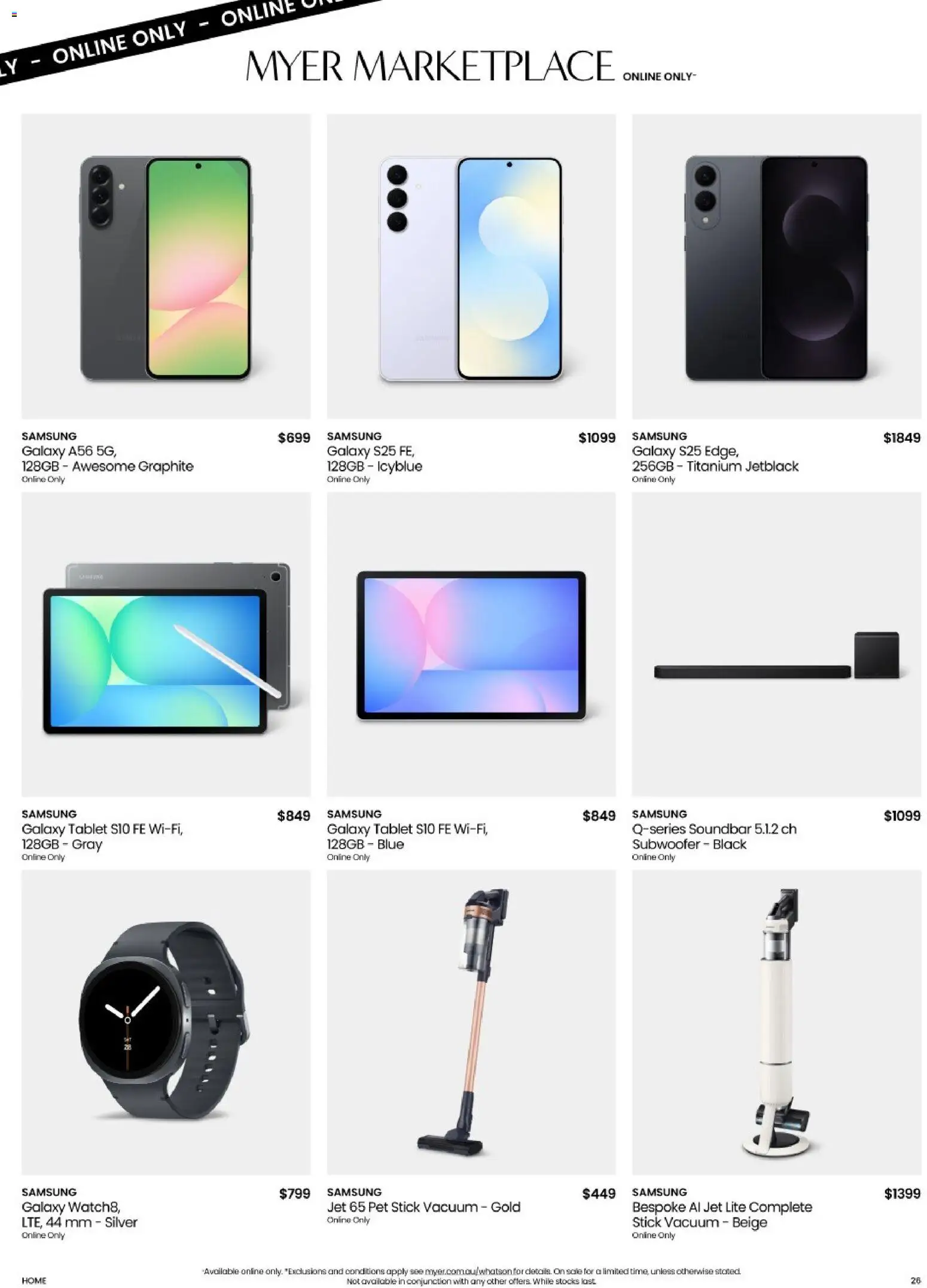 Myer catalogue - valid from 05.05.2026 | Page: 26 | Products: Tablet