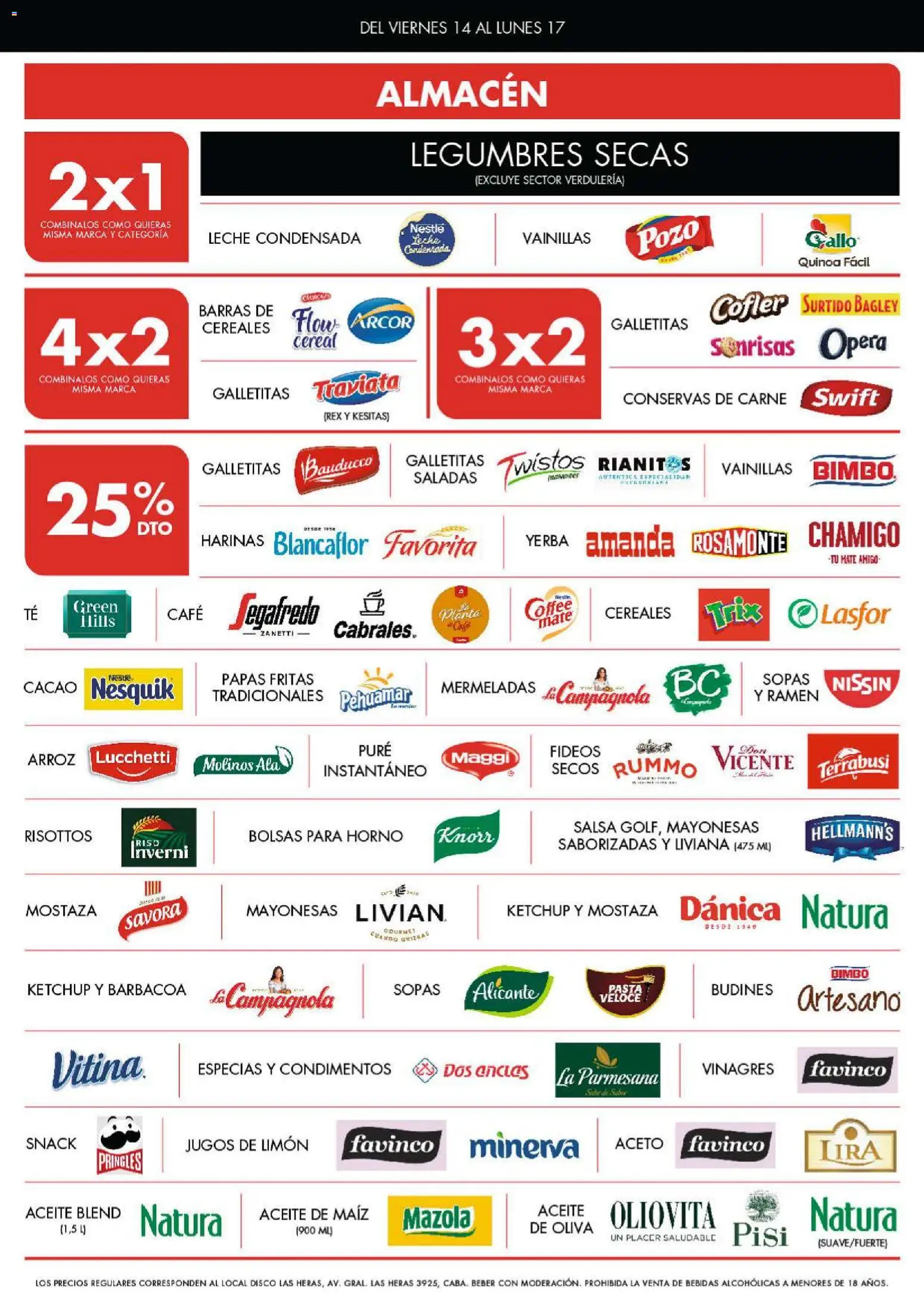 Disco - Ofertas │ válido desde el 13/08/2026 | Página: 3 | Productos: Leche condensada, Maiz, Leche, Papas fritas