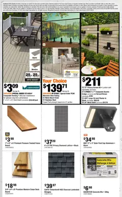 Preview of Home Depot weekly flyer / circulaire from shop Home Depot valid from 11.06.2026 | Page: 8 | Products: Cap, Shelf