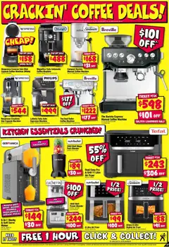 Preview of JB Hi-Fi Price Frenzy - valid from 13/08/2026 | Page: 27 | Products: Fryer, Juice, Digital, Espresso machine