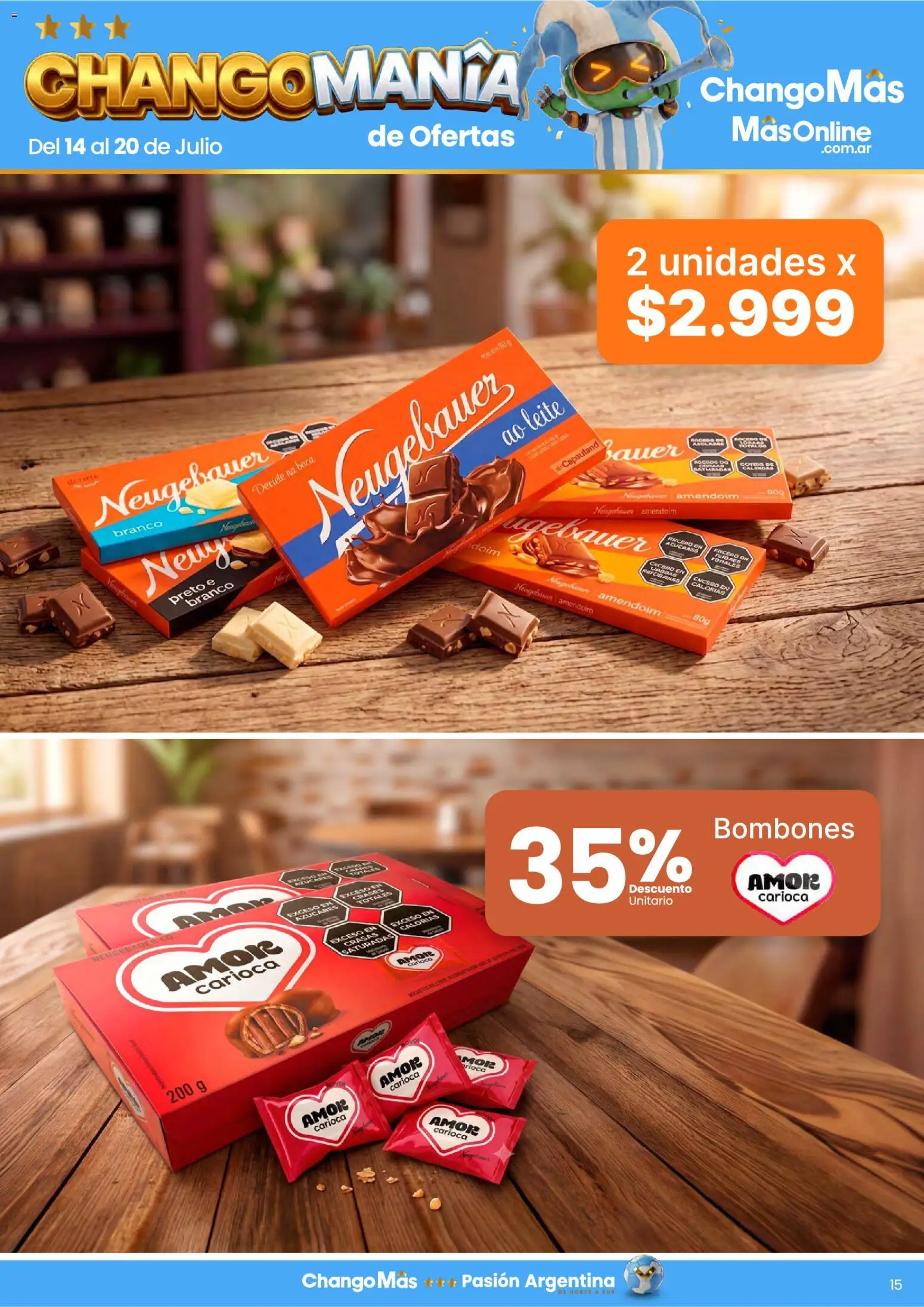 Changomas Especial dulzura │ válido desde el 14/07/2026 | Página: 4 | Productos: Bombones