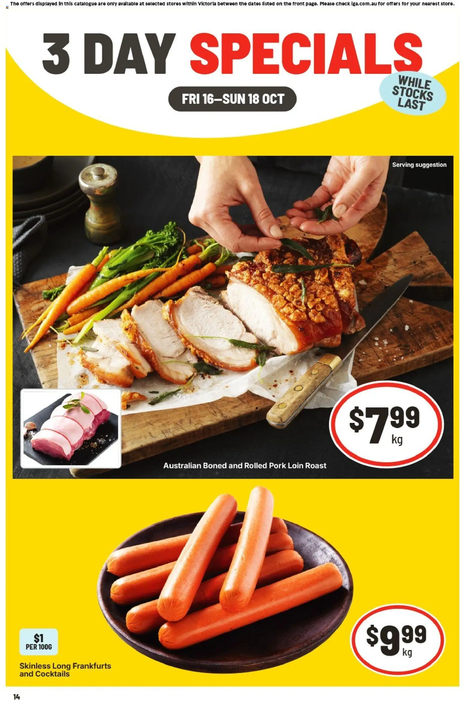 IGA catalogue - valid from 16/10/2026 | Page: 1