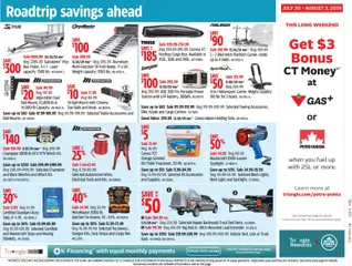 Preview of Canadian Tire weekly flyer from shop Canadian Tire valid from Jul 30, 2026 | Page: 20 | Products: Bed, Box