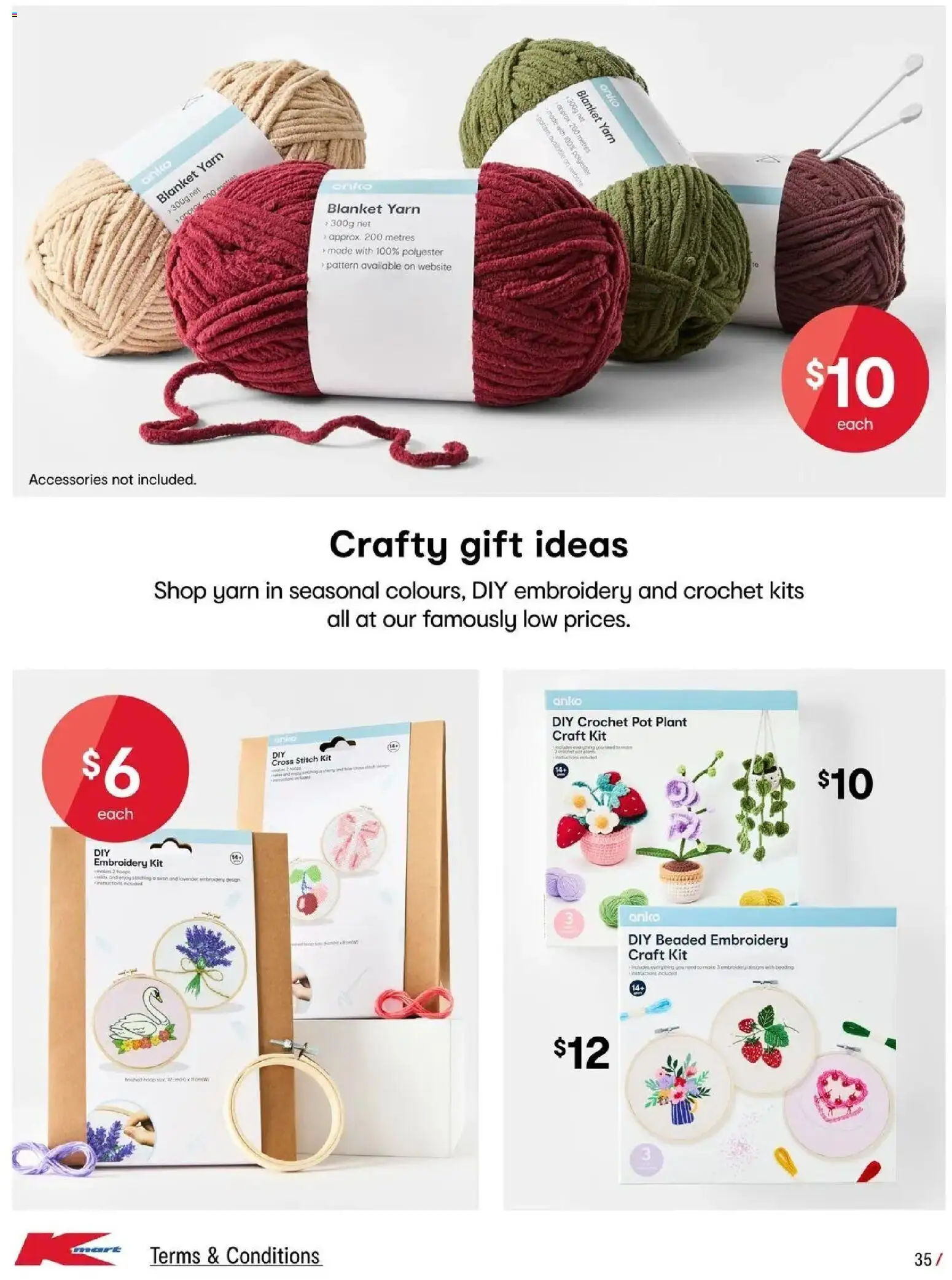 Kmart catalogue - valid from 15.04.2026 | Page: 35 | Products: Pot, Kits, Plant, Accessories