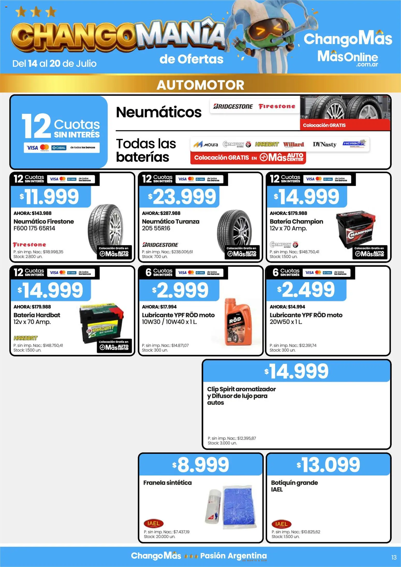 Changomas ofertas │ válido desde el 14/07/2026 | Página: 28