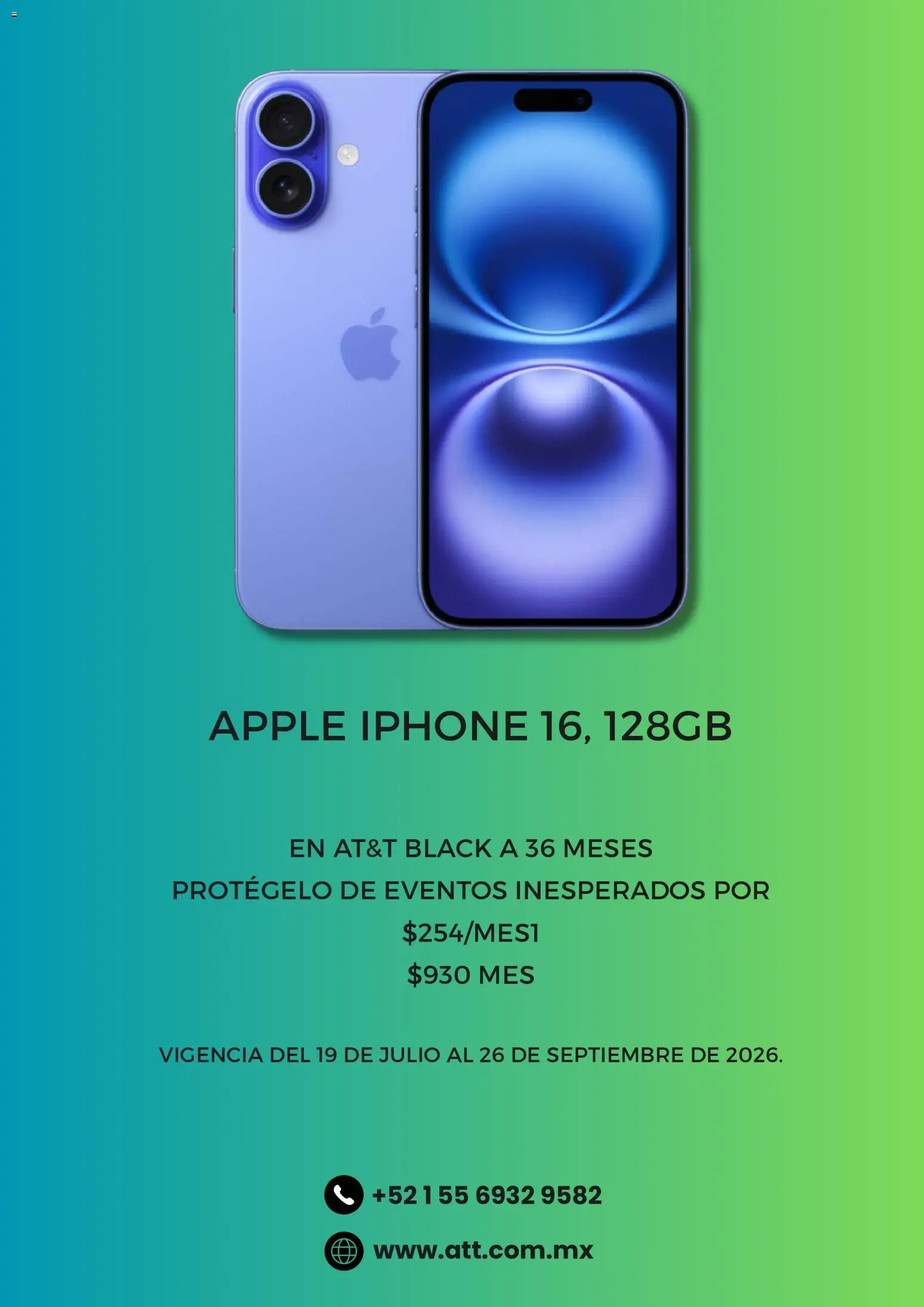 Nuevas ofertas de AT&T válidas en toda la República Mexicana desde el 29/08/2026. ¡Encuentra las mejores ofertas en AT&T catálogo! | Página: 2