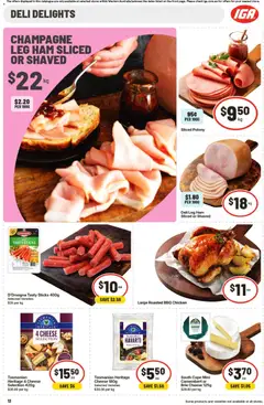 Preview of IGA catalogue Northbridge - valid from 09/09/2026 | Page: 14 | Products: Cucumber, Oranges, Cabbage, Bag