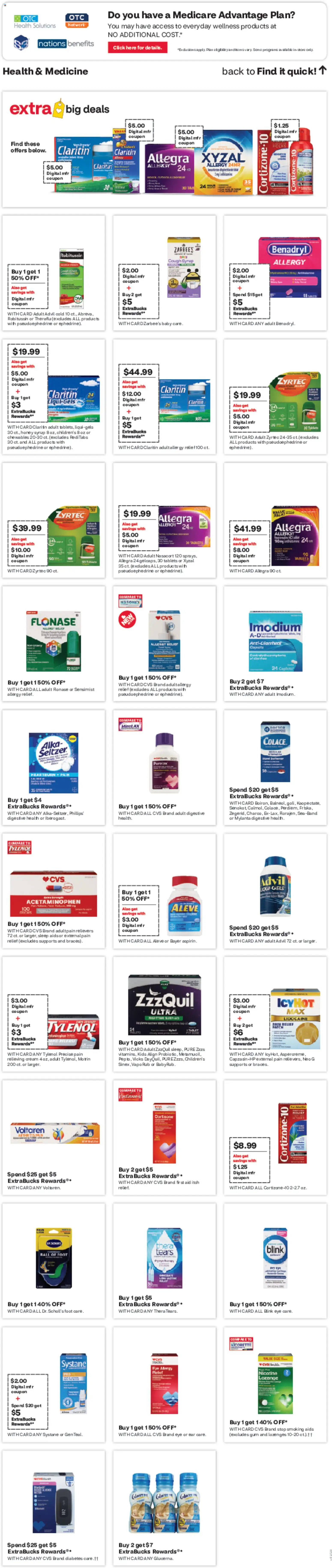 CVS Pharmacy Weekly Ad - valid from 17.05.2026 | Page: 7 | Products: Pan, Cream, Tablet