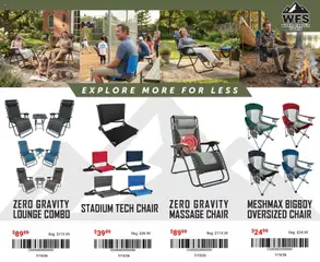 Preview of Dunham's Sports weekly ads valid from 16.04.2026 | Page: 5 | Products: Chair, Massage Chair