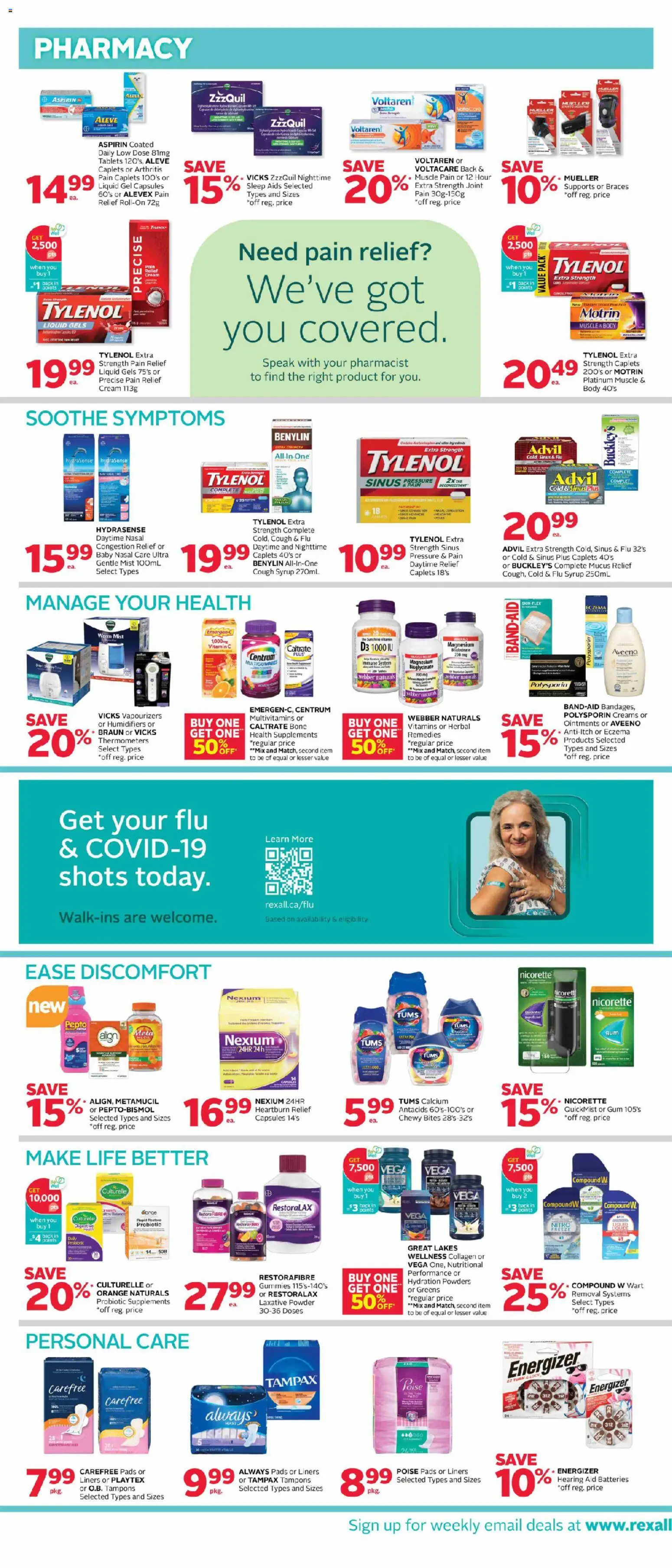 Rexall flyer valid from Oct 30, 2026 | Page: 10