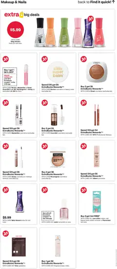 Preview of CVS Pharmacy weekly ads valid from 07/19/2026 | Page: 9 | Products: Nail, Fragrance, Nail polish, Cream