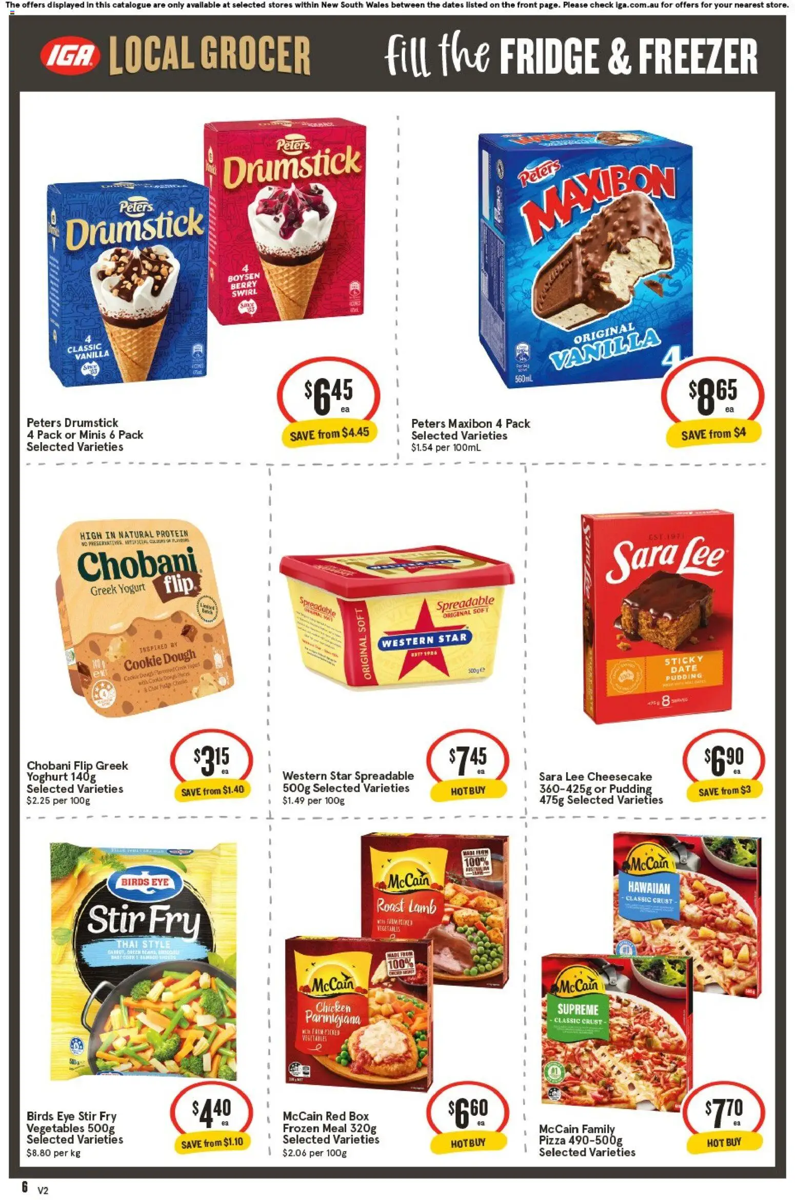 IGA catalogue - valid from 02/09/2026 | Page: 7 | Products: Chicken, Greek yogurt, Roast, Fridge
