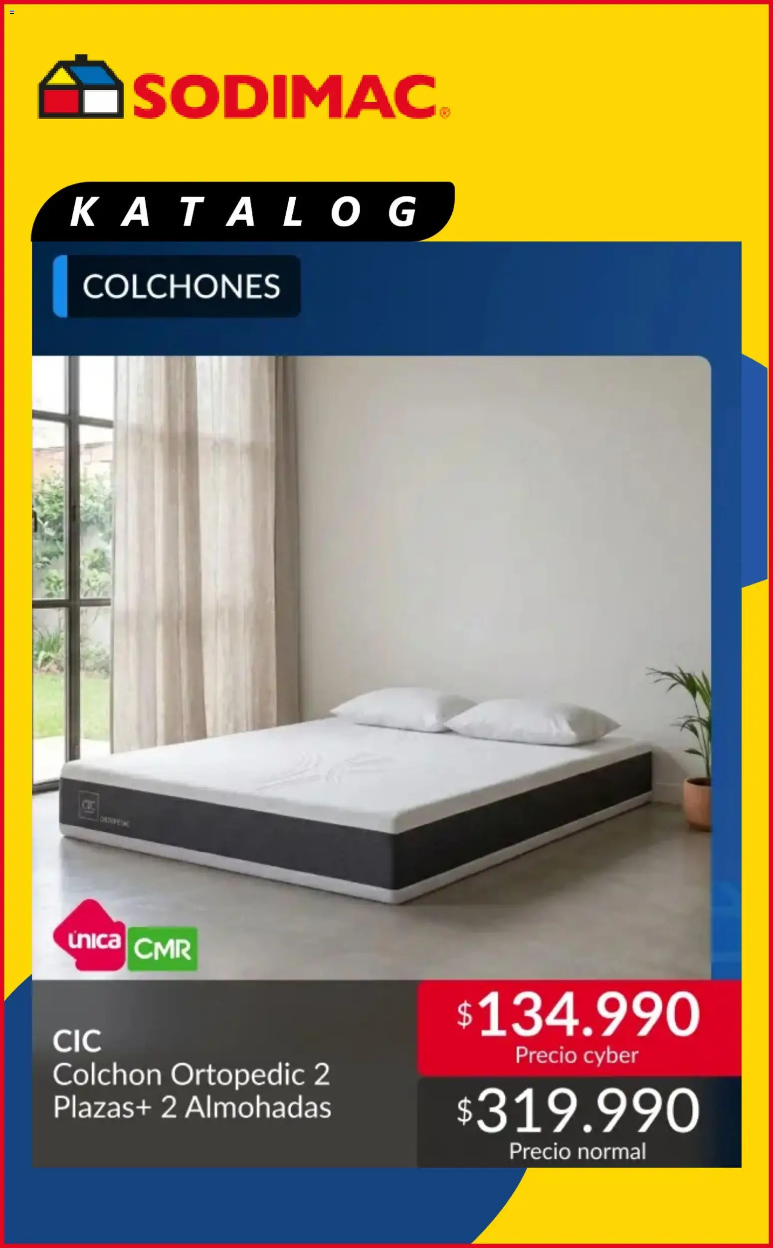 Sodimac Cyber Day │ válido desde el 01.06.2026 | Página: 7 | Productos: Colchón