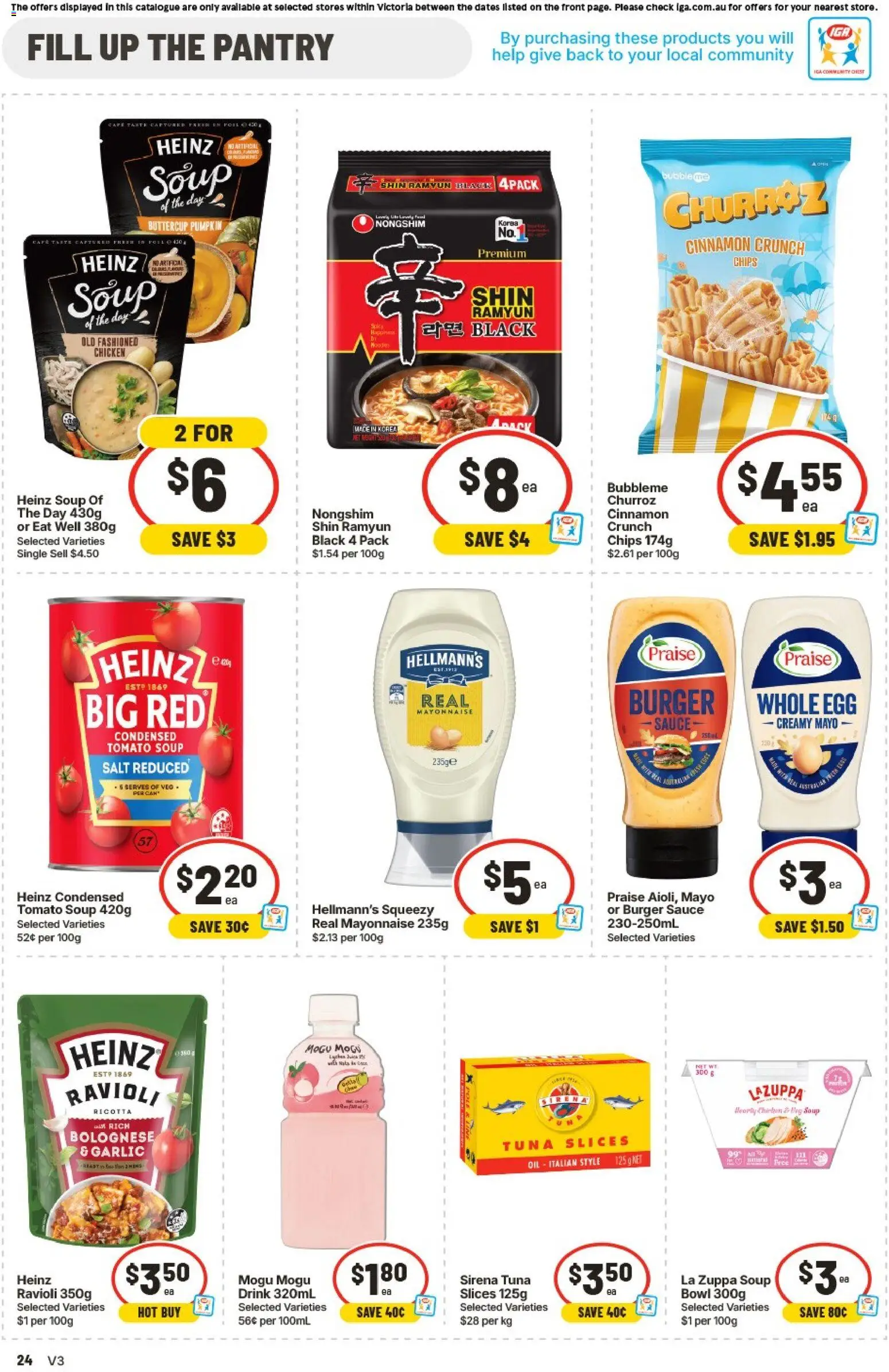 Ritchies catalogue - valid from 19/08/2026 | Page: 21 | Products: Mayonnaise, Sauce, Soup, Garlic