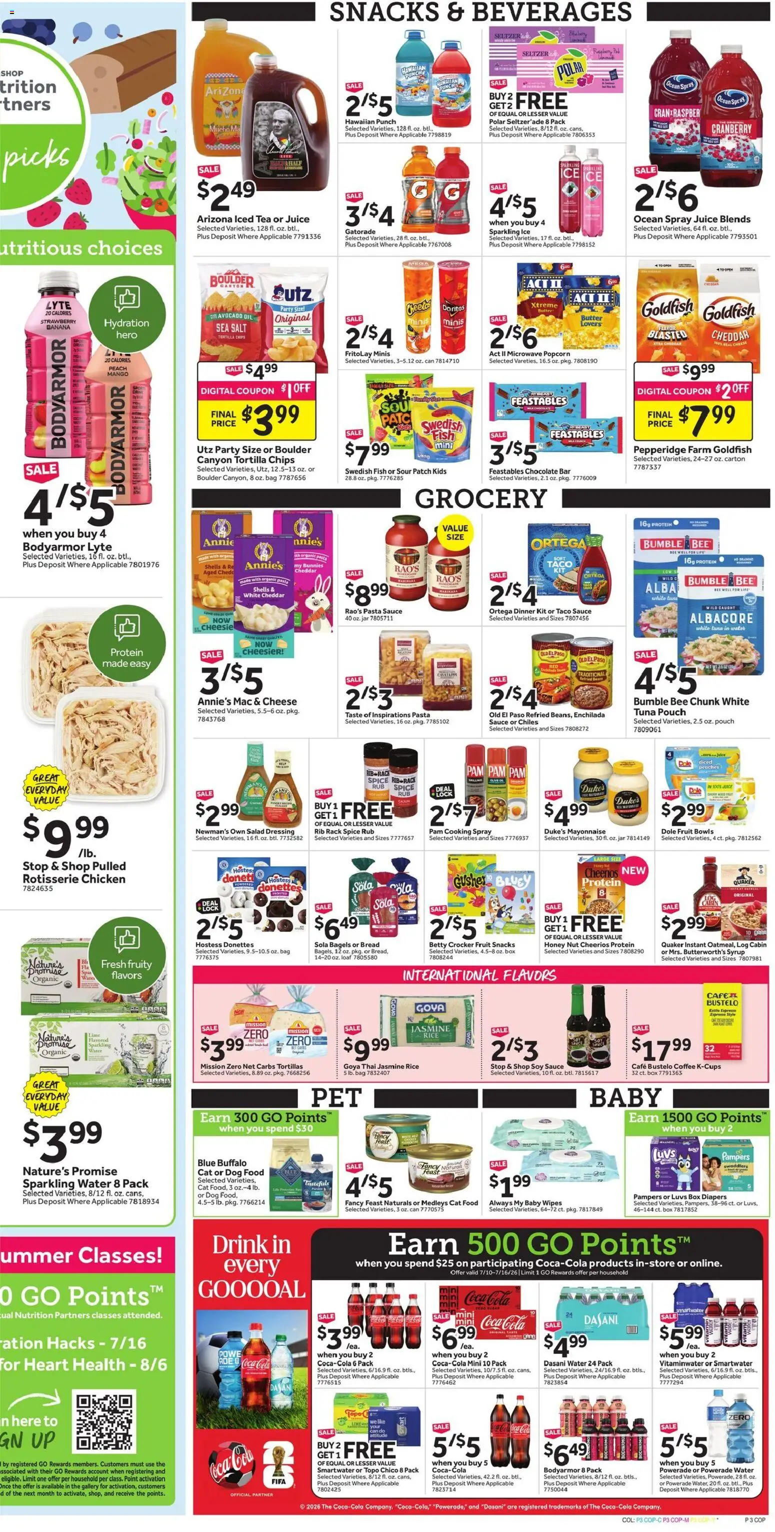Stop & Shop Weekly Circular - NY - valid from 07/10/2026 | Page: 5 | Products: Juice, Avocado, Peach, Lime