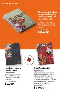 Vista previa Catálogo Natura Ciclo 13 válido desde el 02/09/2026 | Página: 311 | Productos: Té, Agenda
