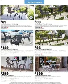 Preview of Mitre 10 The Outdoor Edit - valid from 16/09/2026 | Page: 13 | Products: Floral, Accessories, Weight, Chairs