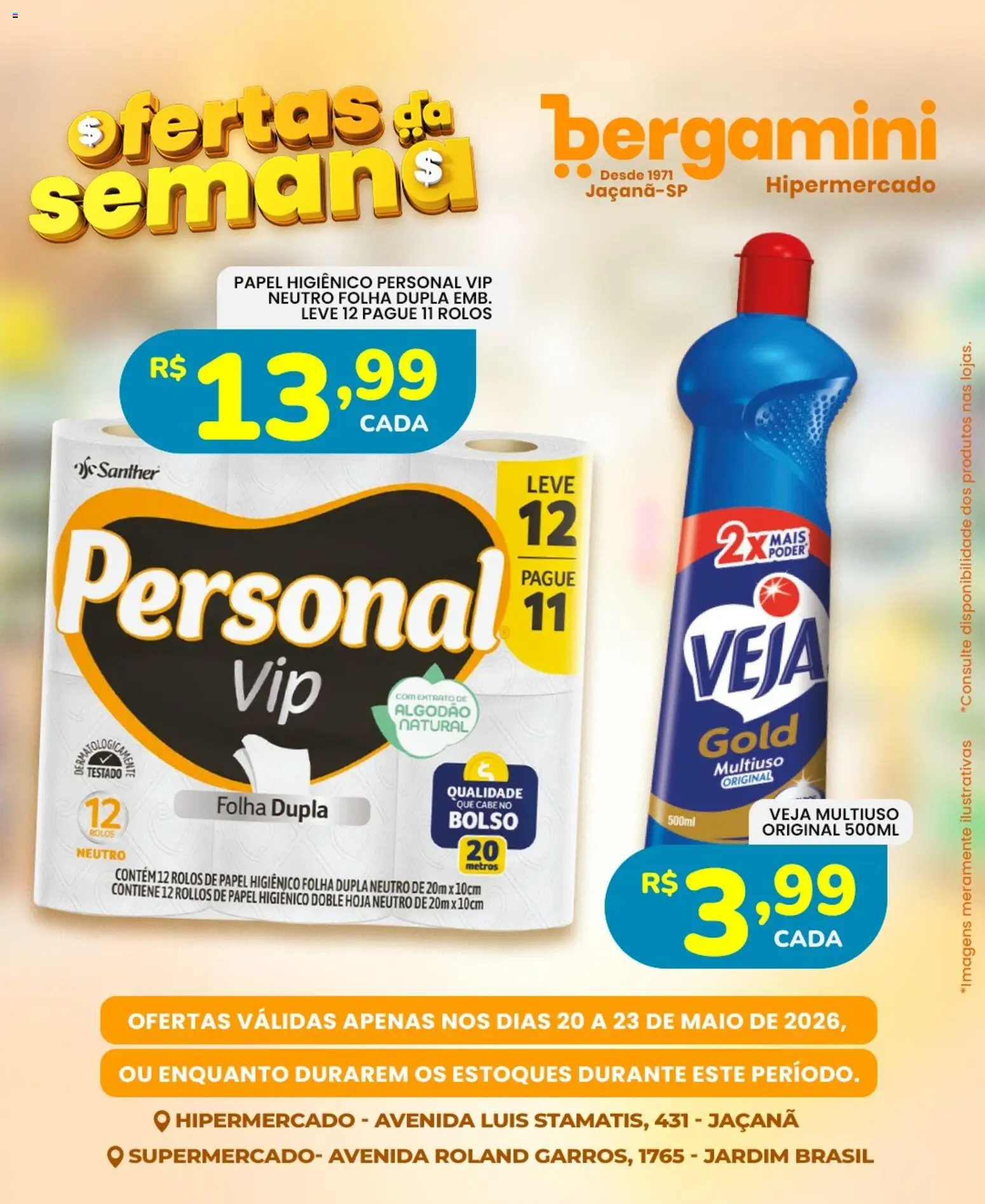 Supermercado Bergamini - Ofertas da semana de 20/05/2026 ? Não perca as melhores promoções! | Brasil