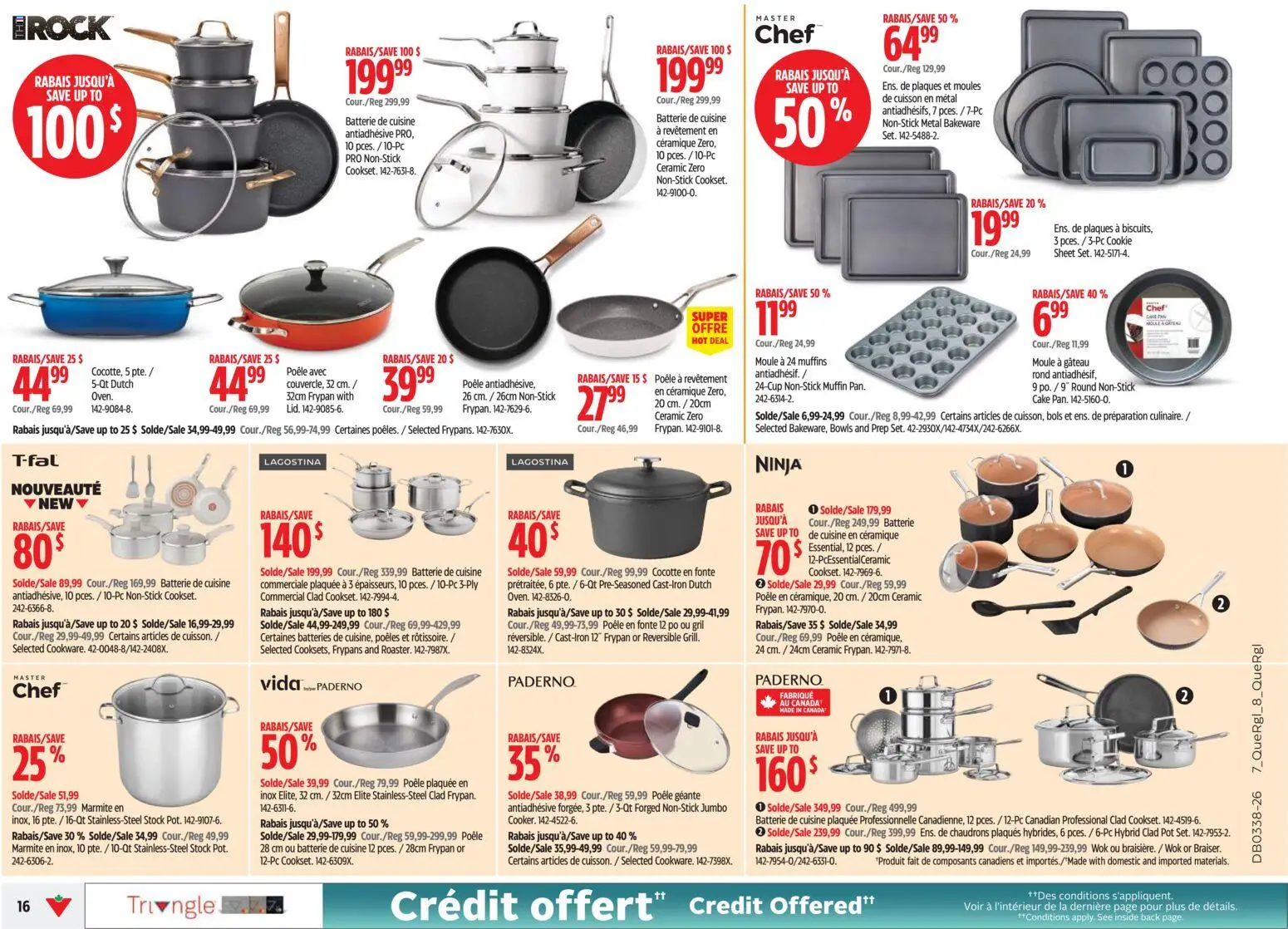 Canadian Tire flyer valid from Sep 17, 2026 | Page: 16 | Products: Muffins, Cake, Batteries