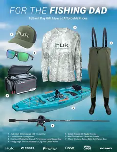 Preview of Dunham's Sports weekly ads valid from 14.05.2026 | Page: 16 | Products: Kayak, Hat, Bag