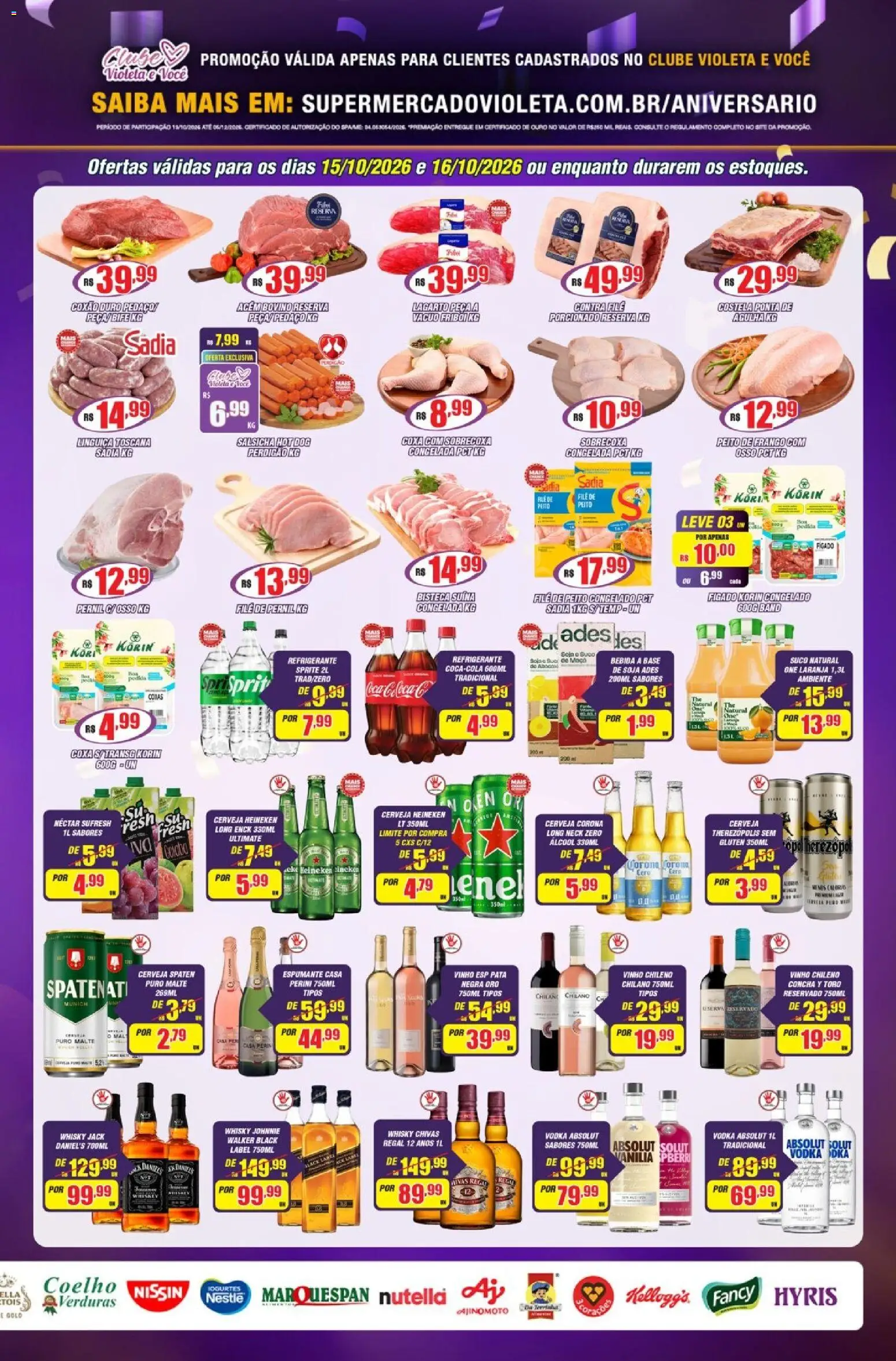Violeta Supermercados Folheto - válido de 15/10/2026 | Página: 3