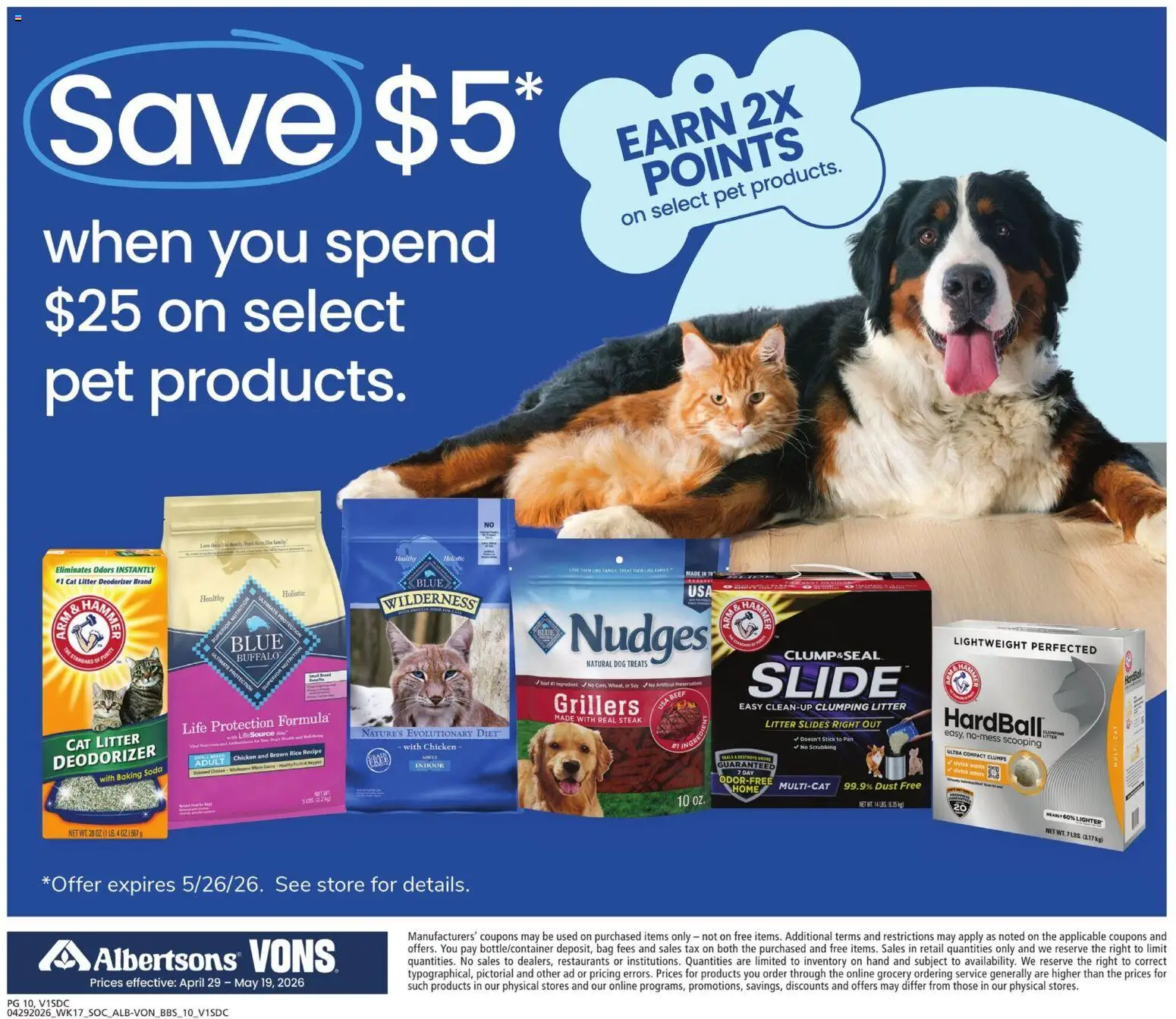 Vons Big Book of Savings - valid from 29.04.2026 | Page: 10 | Products: Pan, Dog Treats, Rice, Bag