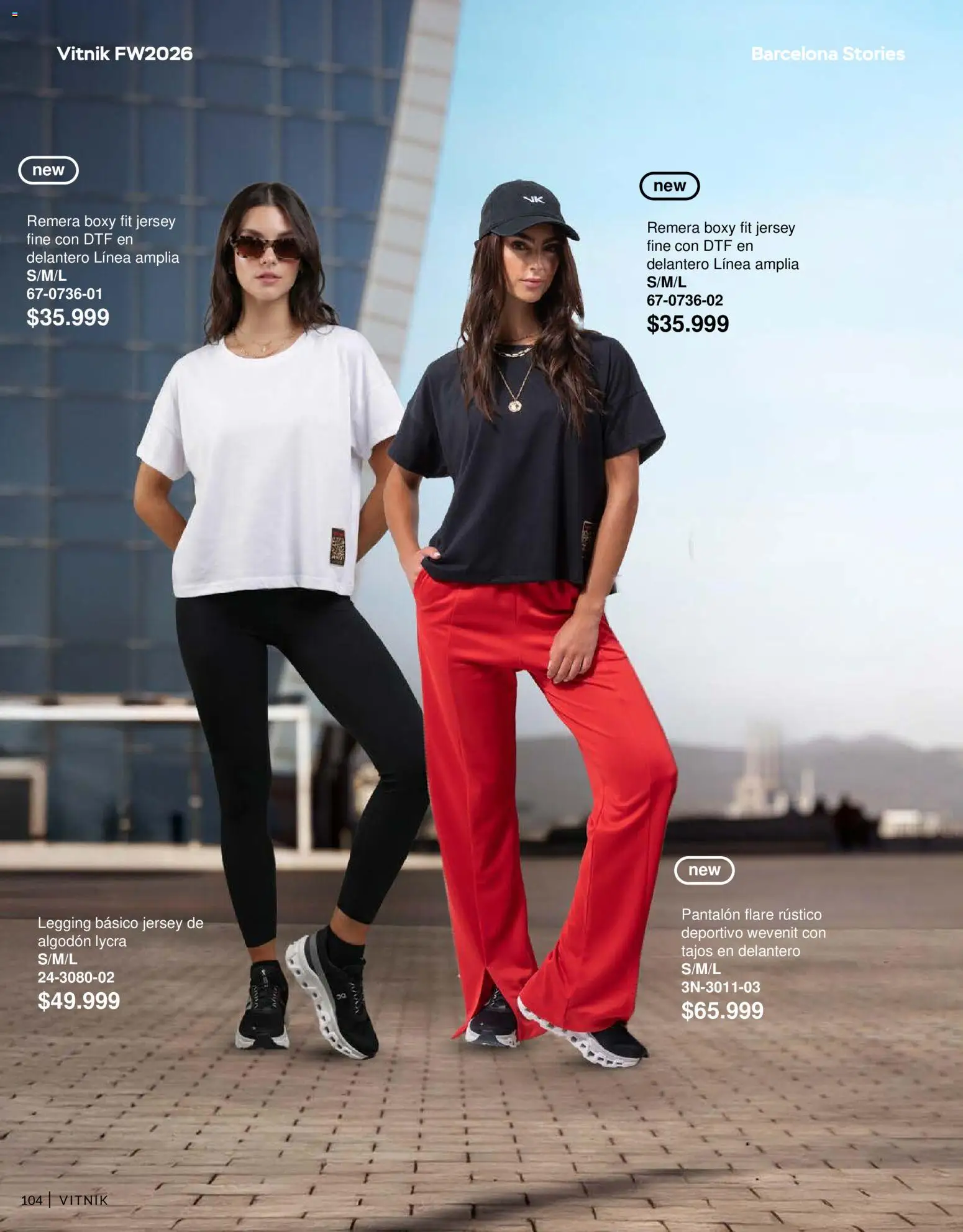 Vitnik - Mujer │ válido desde el 01/04/2026 | Página: 104 | Productos: Remera, Algodón