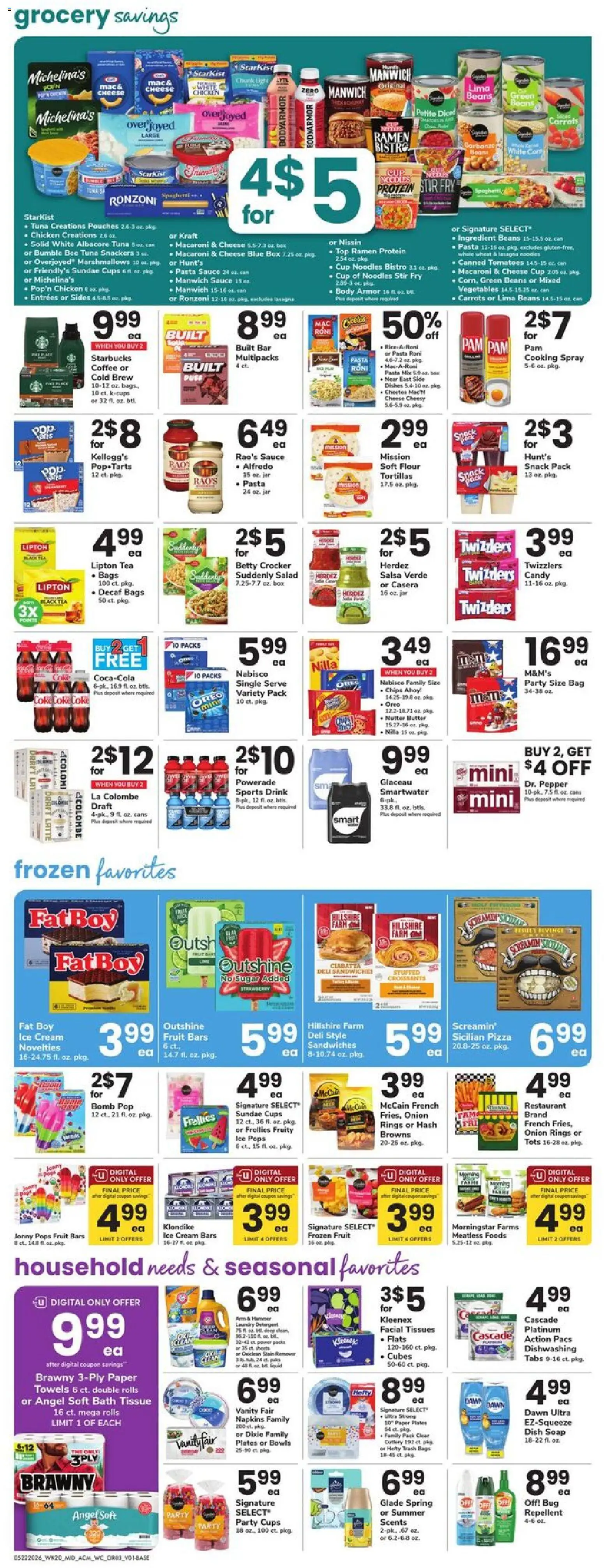 Acme Weekly Ad - NJ - valid from 22.05.2026 | Page: 5 | Products: Bath, Tea, Cream, Croissants
