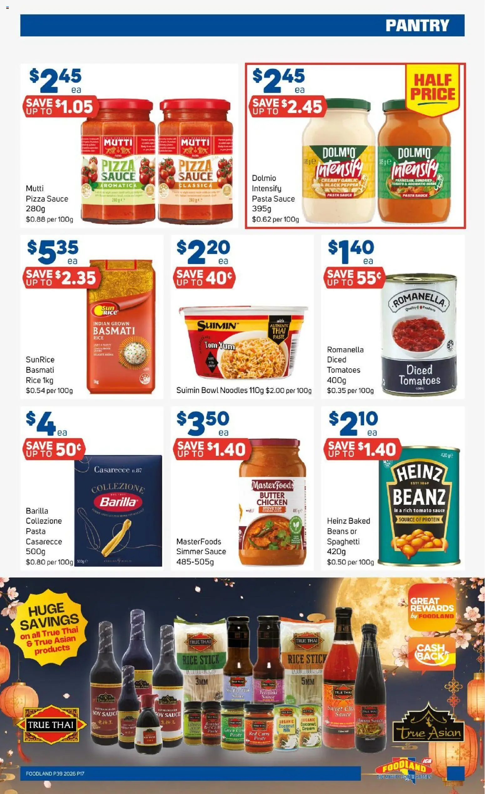 Foodland catalogue - valid from 23/09/2026 | Page: 17 | Products: Protein, Tomatoes, Garlic, Beans