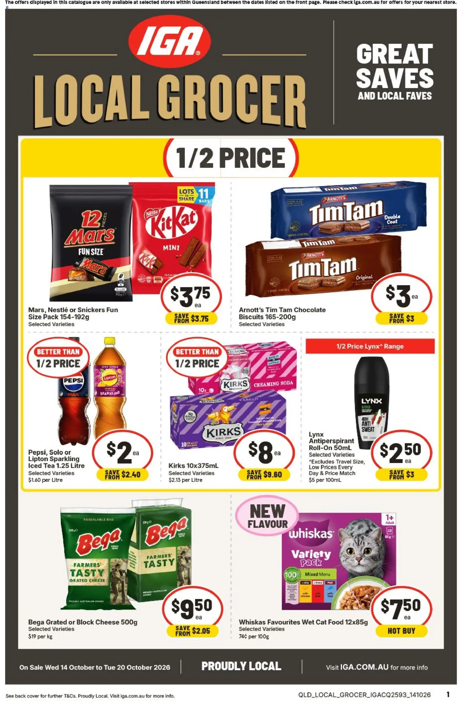 IGA catalogue - valid from 14/10/2026 | Page: 1