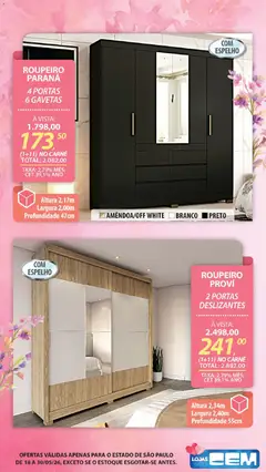 Lojas Cem - Ofertas atuais - Pré-Visualização do folheto da loja Lojas Cem, válido de 18.05.2026 | Página: 93 | Produtos: Espelho, Carne
