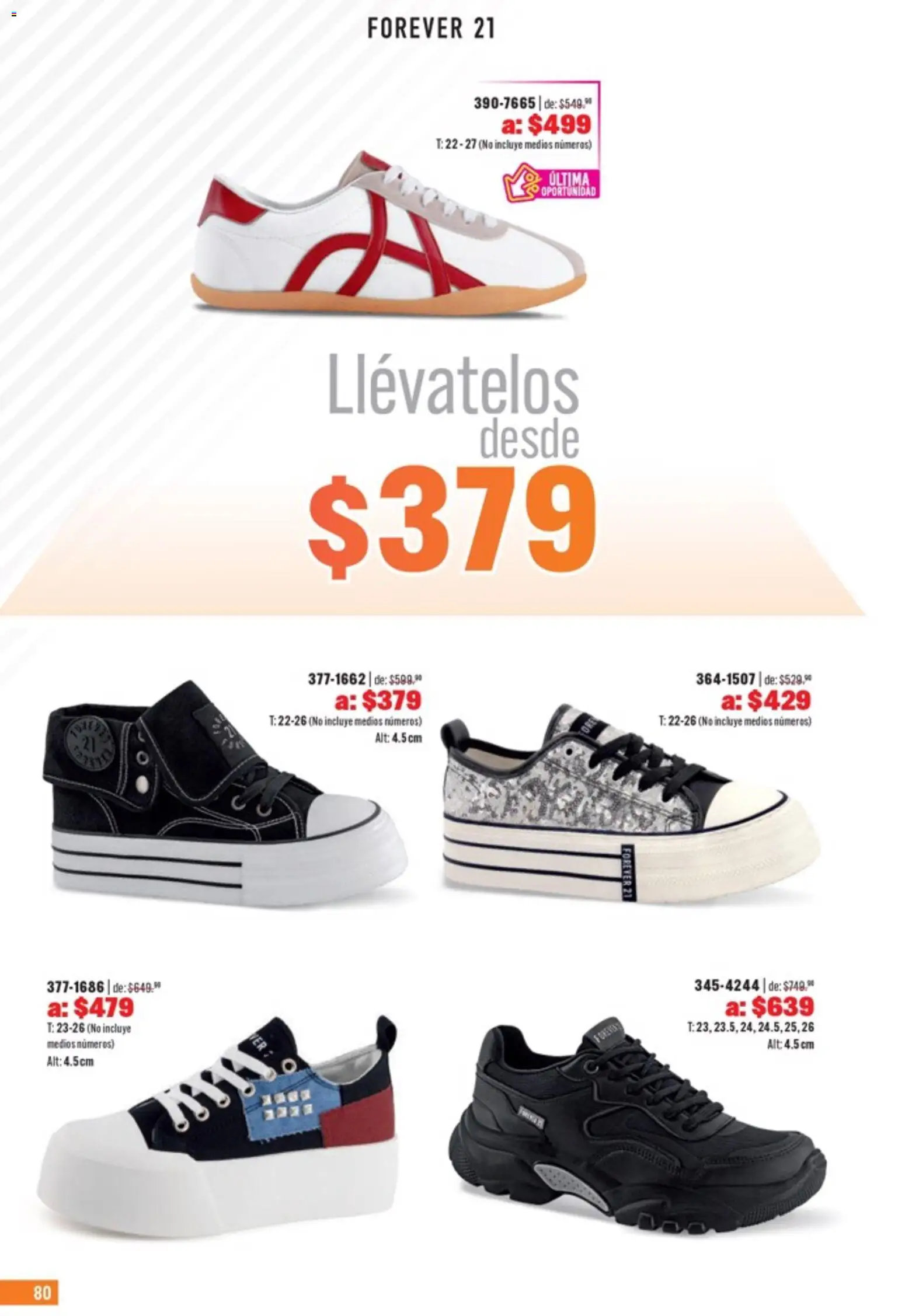 Nuevas ofertas de Andrea válidas en toda la República Mexicana desde el 05.04.2026. ¡Encuentra las mejores ofertas en Andrea catálogo Outlet! | Página: 80