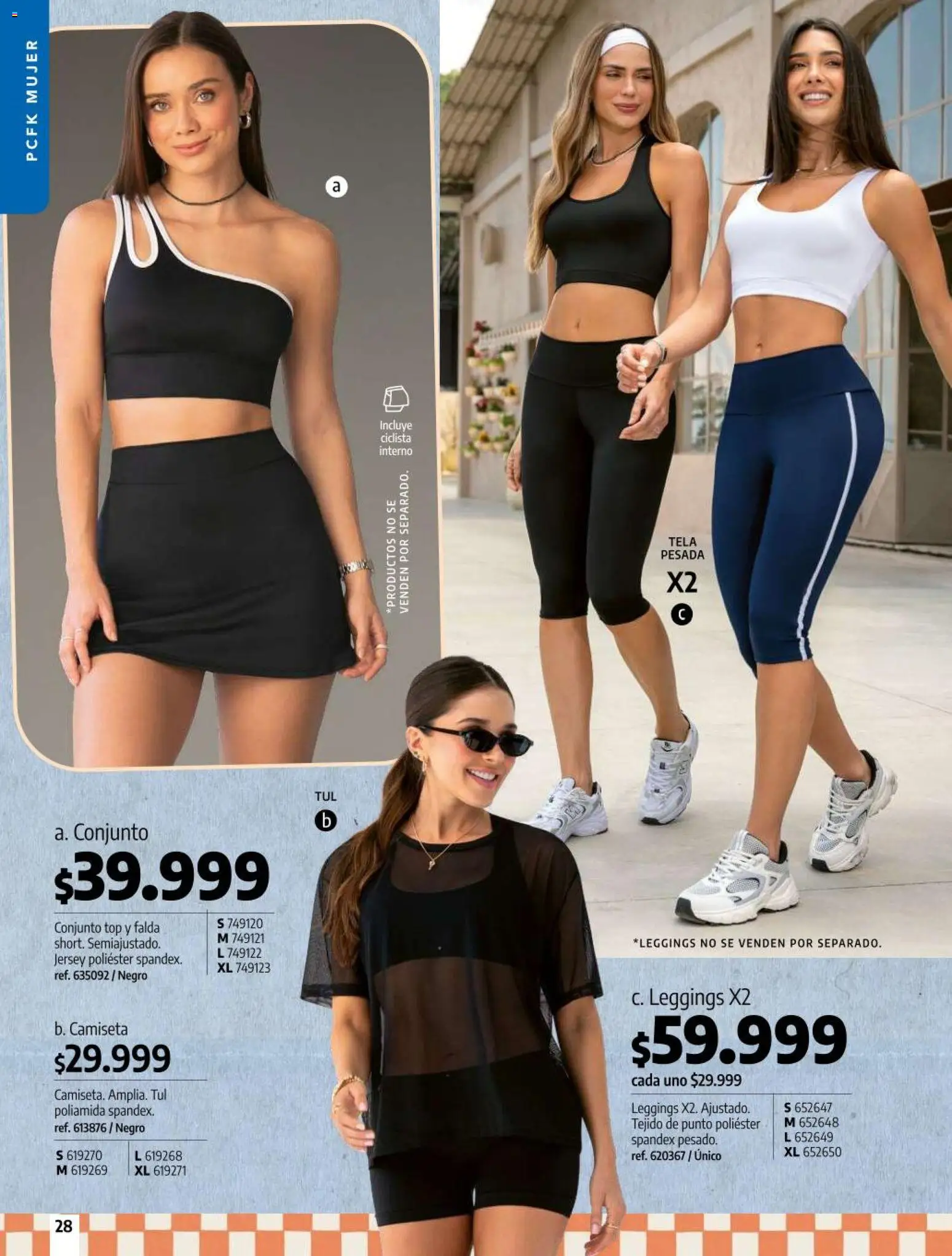 Carmel revista - valida desde el 11/08/2026 | Página: 188 | Productos: Leggings, Camiseta, Top, Conjunto