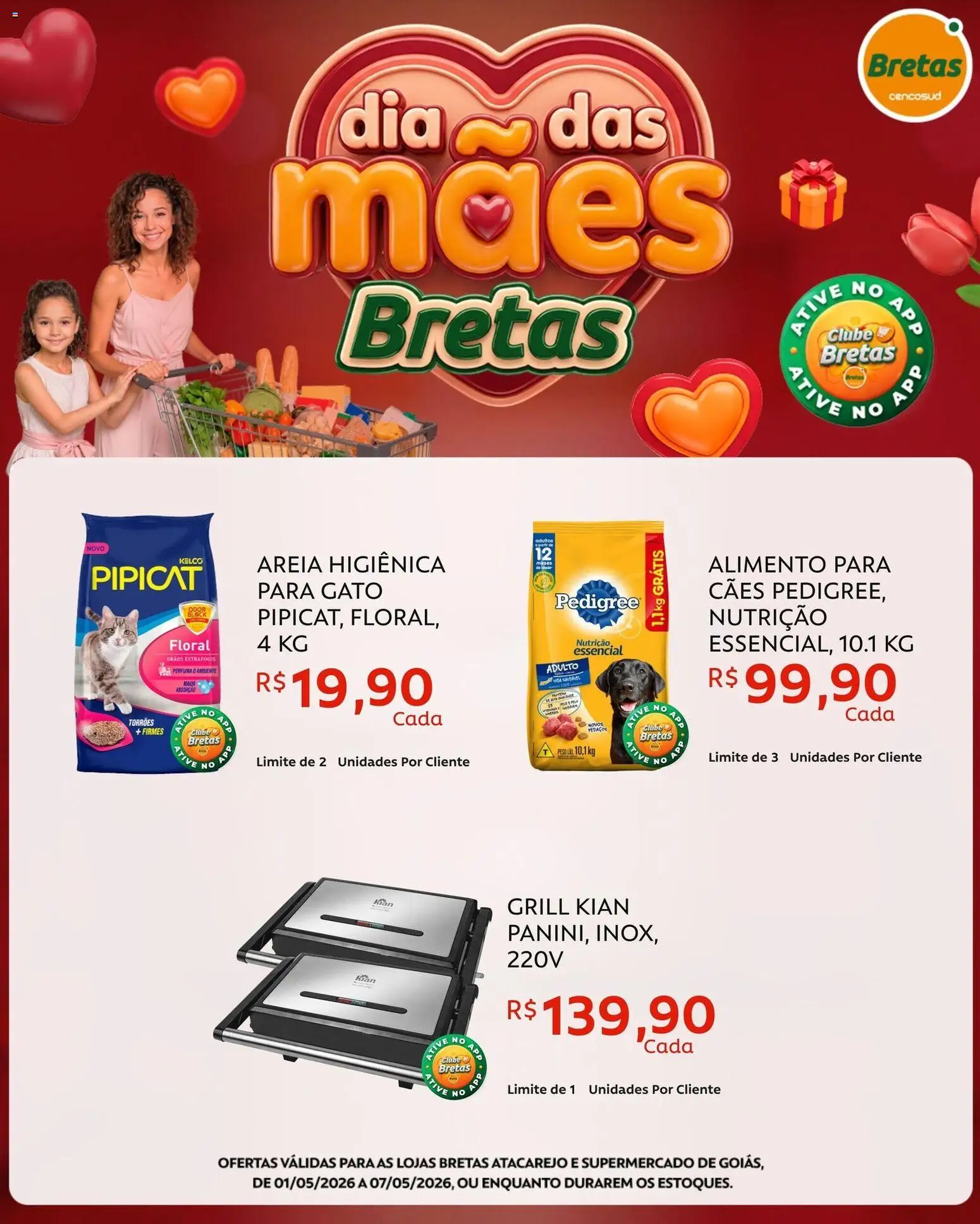 Bretas Folheto - válido de 01.05.2026 | Página: 9 | Produtos: Grill, Areia