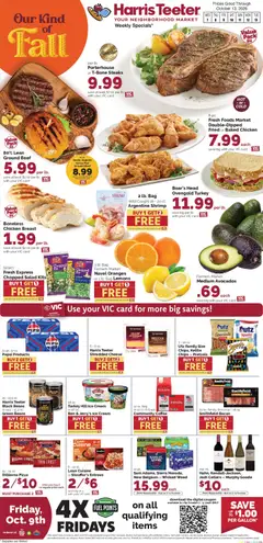 Preview of Harris Teeter weekly ads valid from 10/07/2026