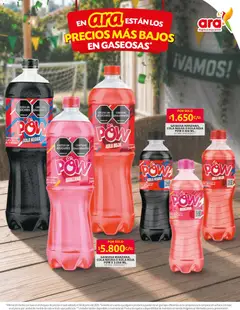 Ara catálogo  Ahorra con precios bajos y ofertas -  Vista previa de la revista de la tienda Ara valido desde el 09/07/2026 | Página: 6 | Productos: Gaseosa, Manzana