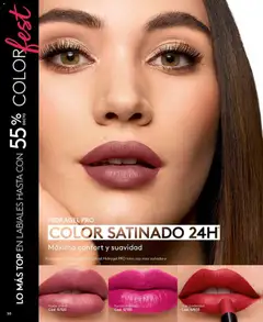 Catálogo Ésika Campaña 11 válido desde el 14.06.2026 | Página: 50 | Productos: Top, Labial