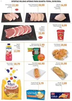 Sonda ofertas Feirão - Pré-Visualização do folheto da loja Sonda, válido de 20.05.2026 | Página: 2 | Produtos: Biscoito, Filé de frango, Pão, Requeijão