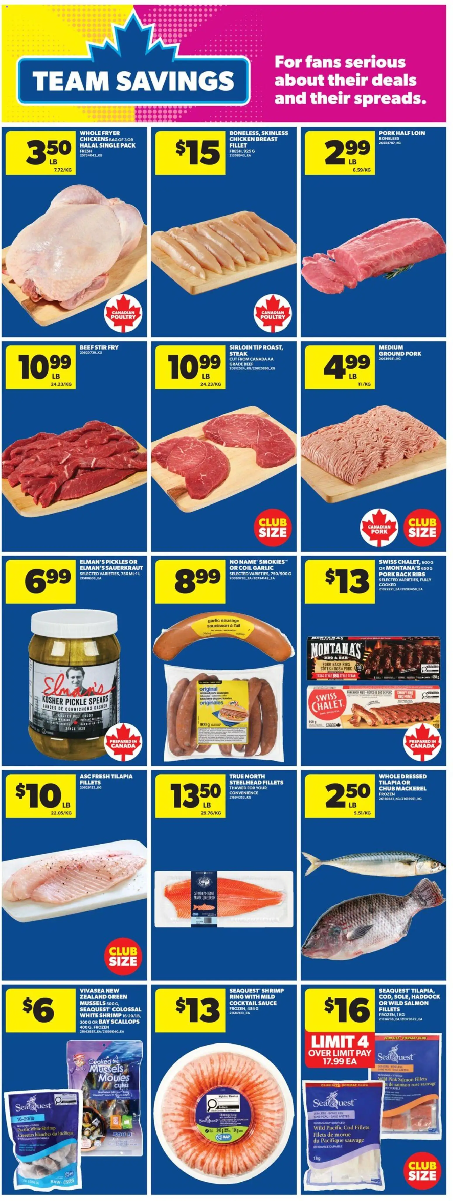Real Canadian Superstore flyer valid from 21.05.2026 | Page: 22 | Products: Beef, Bag, Chicken, Pork